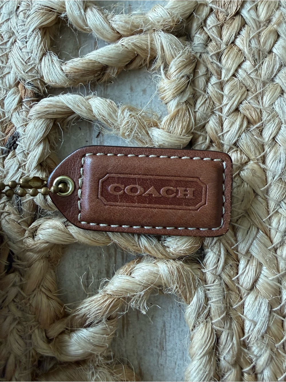 Coach Tan and Brown Signature Canvas Shoulder Bag - Picture 8 of 10